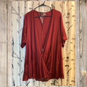 Rue Burgundy Cardigan